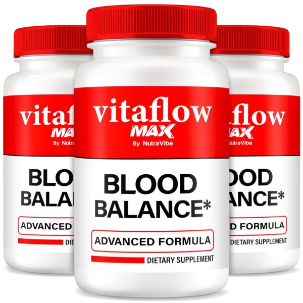 Vitaflow Max suplemento para presión y salud general NutraVibe