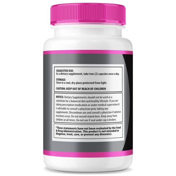 NutraVibe BlackSlim Detox etiqueta lateral