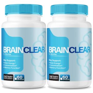 NutraVibe Brain Clear frasco con etiqueta