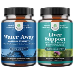 Paquete pastillas Water Away máxima potencia para retención de líquidos