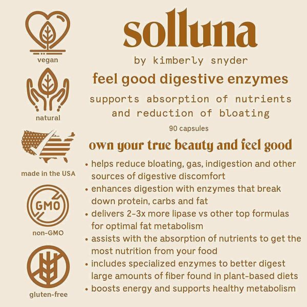 Limpiador de colon natural vegano para digestión saludable