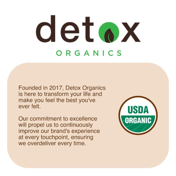 bolsa Detox Organics polvo superalimento orgánico vegan