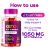 Proton Keto ACV gomitas 60 unidades para apoyo en dieta keto