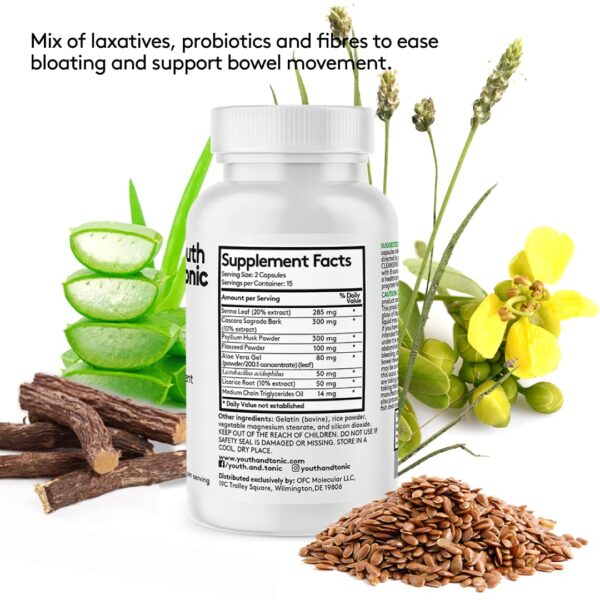 Pastillas para detox y bienestar general Youth & Tonic 3X