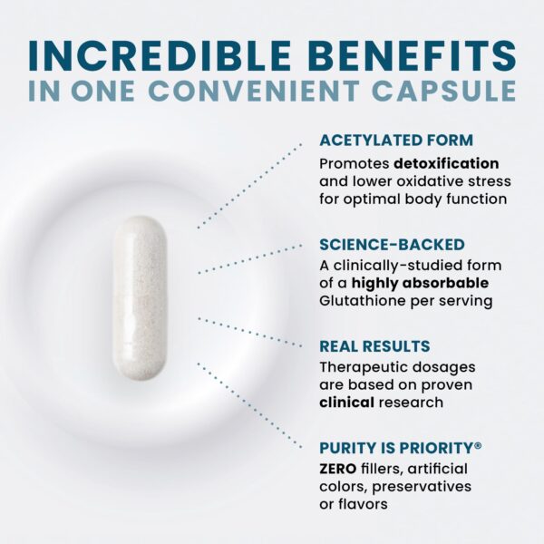 Detox hepático liposomal sin soya Pure TheraPro Rx 120 caps