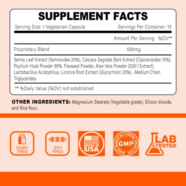 Suplemento Nature4U limpieza avanzada suave para colon Suplemento Nature4U limpieza avanzada suave para colon