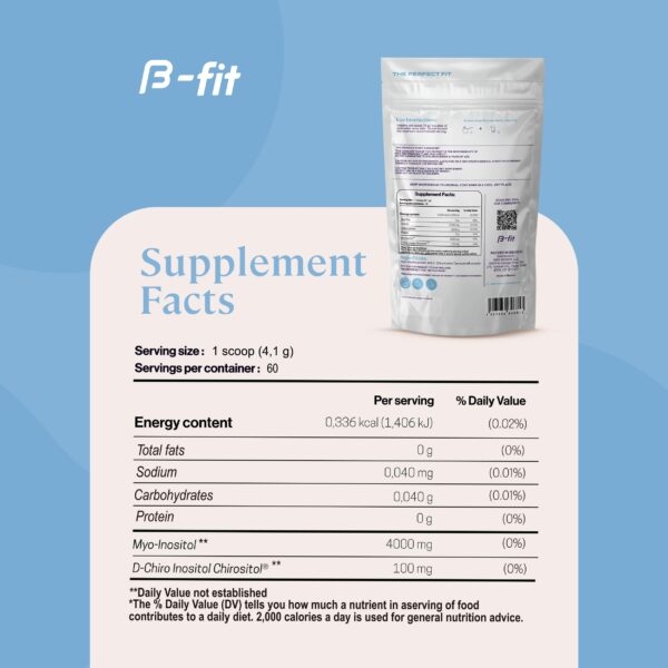 Mezcla saludable NAC e Inositol para balance corporal B-FIT
