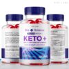 paquete de tres rize labs keto plus apple cider vinegar