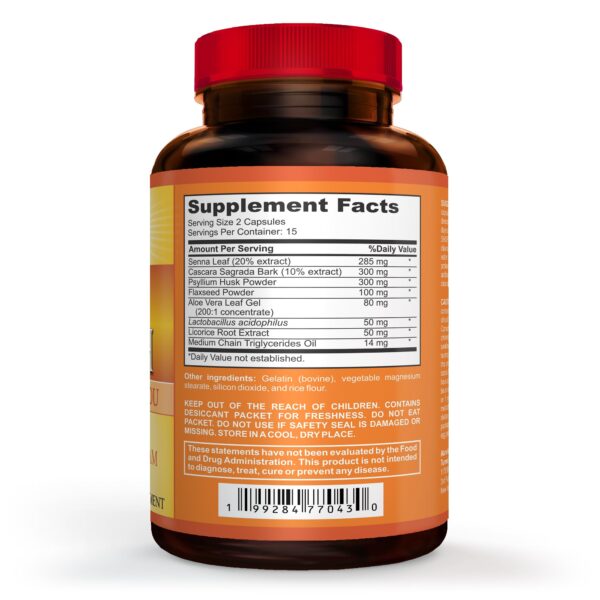 Etiqueta del producto ASTRALYTE Colon Detox