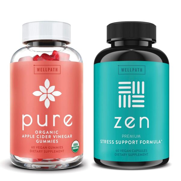 Gominolas WellPath vinagre de manzana puro y suplemento zen