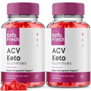 Gomitas Keto Fresh ACV rize labs botella frontal 120 unidades