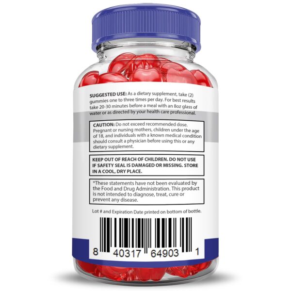 Beneficios de Gomas Keto Thrive para salud y energía