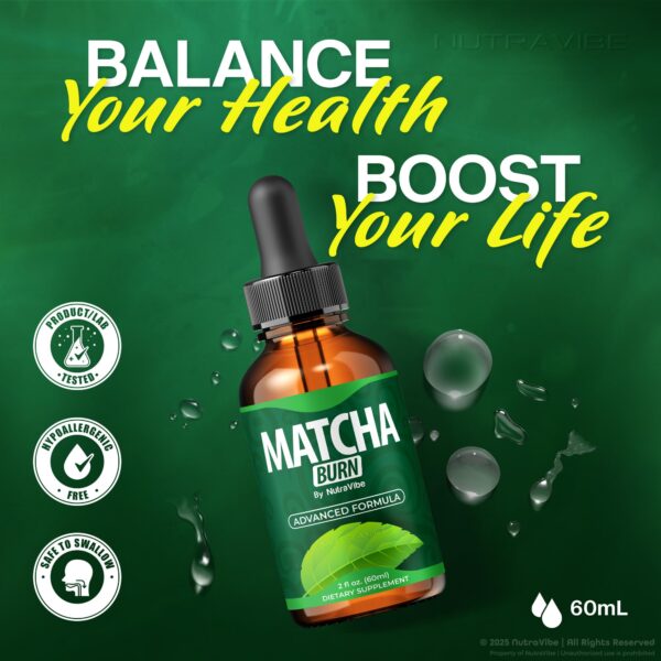 Gotas Matcha Burn botella