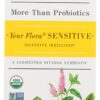 Frasco de Your Flora probiótico sensible con pre y postbióticos