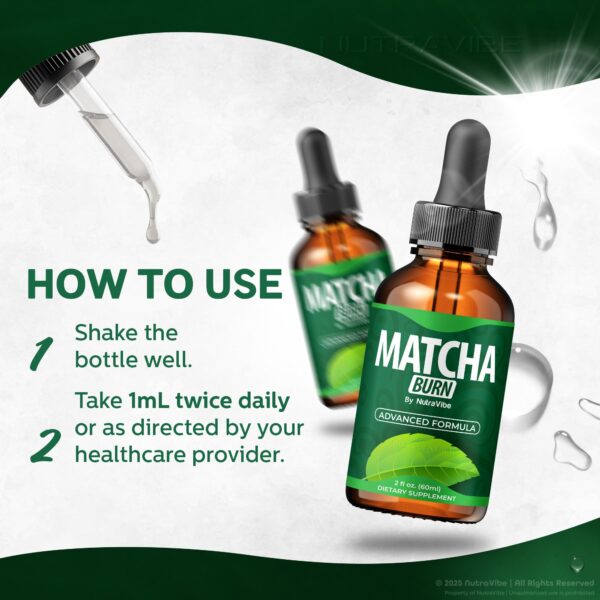 Caja de 5 paquetes de Matcha Burn Drops