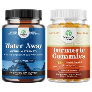 Tabletas diuréticas Water Away apoyo retención líquidos