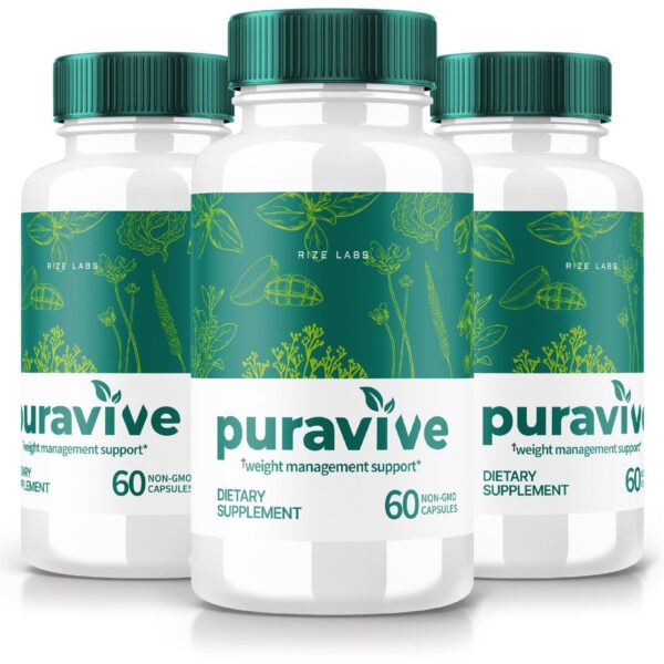Puravive cápsulas para pérdida de peso suplemento natural rize labs