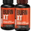 Frente de la etiqueta Burn-XT de Jacked Factory