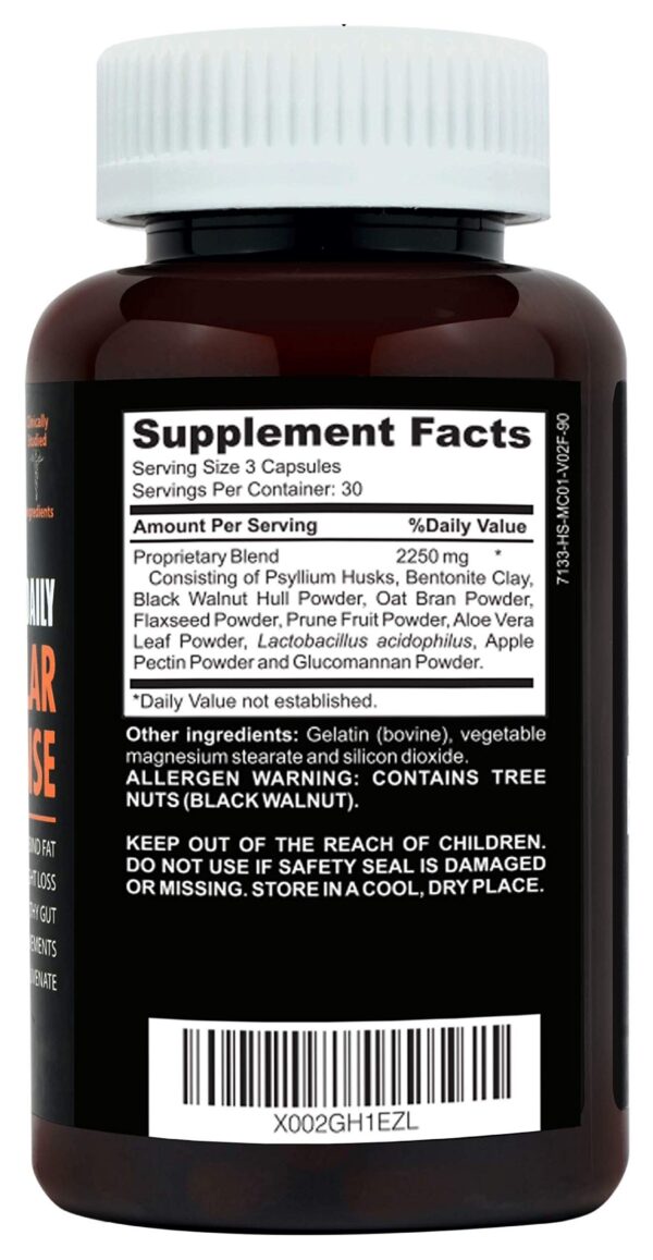 Fibra herbal avanzada para limpieza digestiva y energía