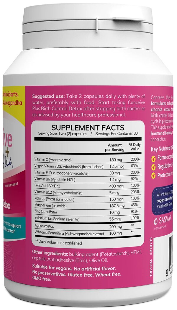 CONCEIVE PLUS para salud reproductiva