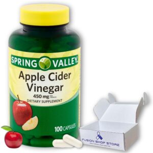 Spring Valley cápsulas vinagre sidra manzana paquete