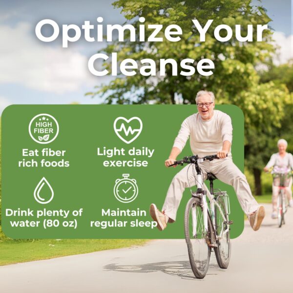 Envase Health Plus para detox de colon con fórmula original 1990