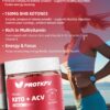 Frasco gomitas Keto ACV ProTKFU para apoyo digestivo y deshinchazón