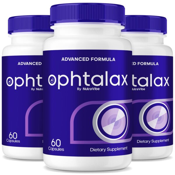 NutraVibe Ophtalax envase 180 cápsulas