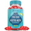 Frasco de gomitas Tru Bio Keto ACV con vinagre de manzana