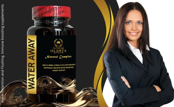 Suplemento herbal WATER AWAY control natural de líquidos y salud inmune