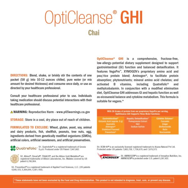 Polvo detox vegano XYMOGEN para apoyo hepático y salud intestinal