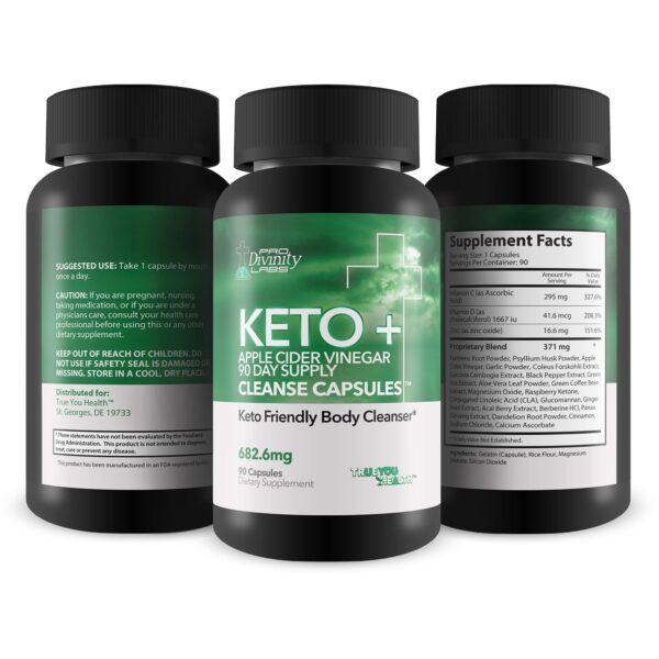 Detox keto limpieza salud digestiva e inmune 90 cápsulas