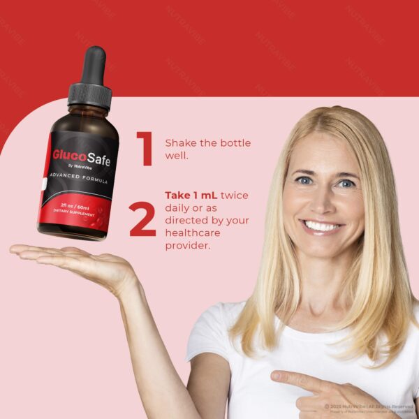 GlucoSafe Drops gotero detallado