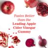Gomitas Careleaf 60 conteo vinagre sidra manzana