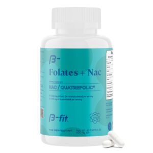 B-FIT B NAC suplemento antioxidante 600mg 60 cápsulas puras