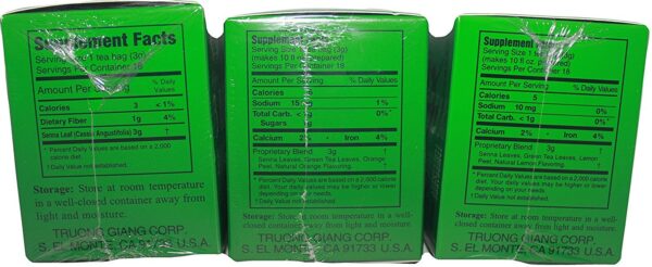 Caja 3 Ballerina té natural sabor limón