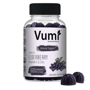 Gomitas de Saúco Vumi en botella