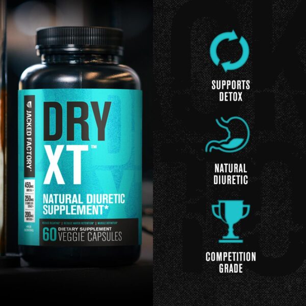 Etiqueta informativa de Dry-XT pastillas naturales