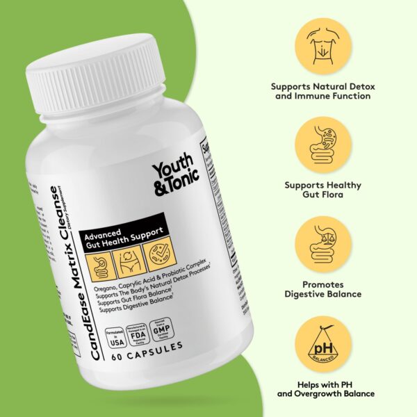 Suplementos para detox e intestino limpio Youth & Tonic