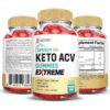 Gomitas Speedy Keto ACV 2000MG fórmula avanzada paquete 5