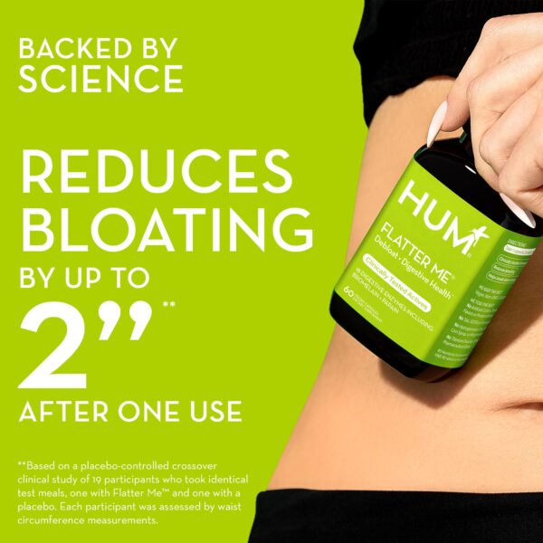 Hum Flatter Me mezcla de enzimas y hierbas para desintoxicación y piel clara