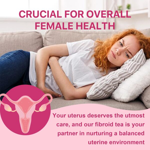 Bolsitas de té Auranic para fertilidad y reducción de fibromas