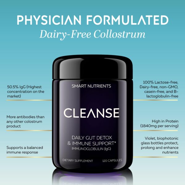Suplemento CLEANSE para soporte inmune y salud intestinal