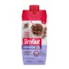 Detalles del empaque de SlimFast chocolate proteico