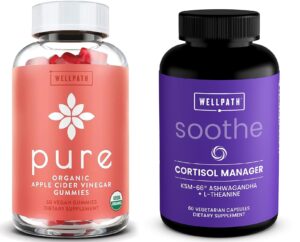 Gomitas WellPath vinagre de manzana orgánico con la madre