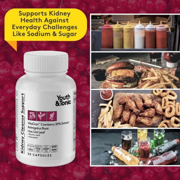 Fórmula natural Youth & Tonic con 21 ingredientes y extracto de arándano