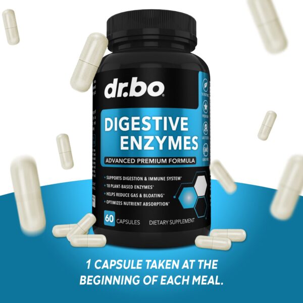 Laxante natural Dr. Bo con mezcla de enzimas y fibra vegetal