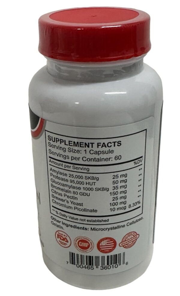 Empaque del suplemento dejar gluten All Nue