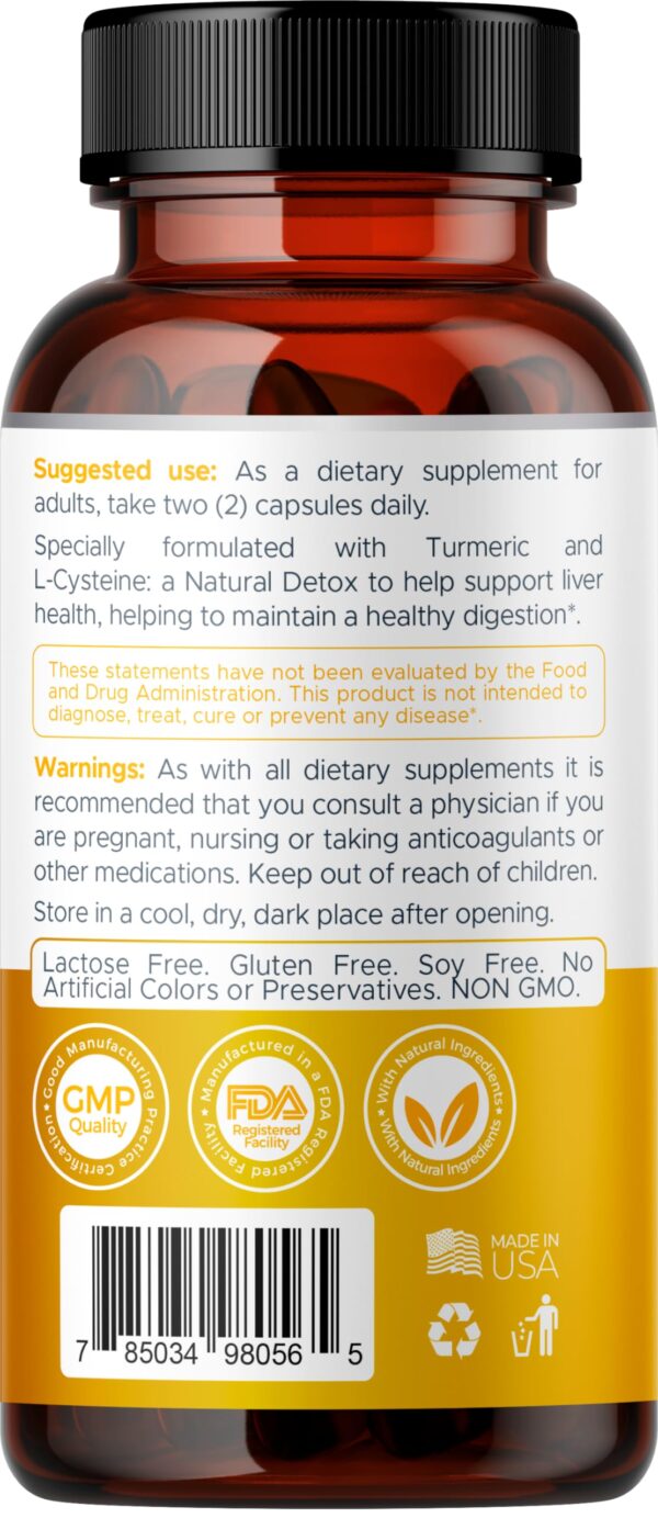 Producto Hepatol con ingredientes naturales para detox hígado