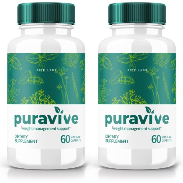 Puravive cápsulas para pérdida de peso complemento natural rize labs
